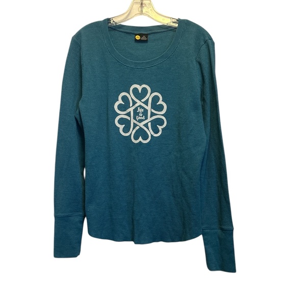 Life is Good long sleeve thermal tee - Picture 1 of 4